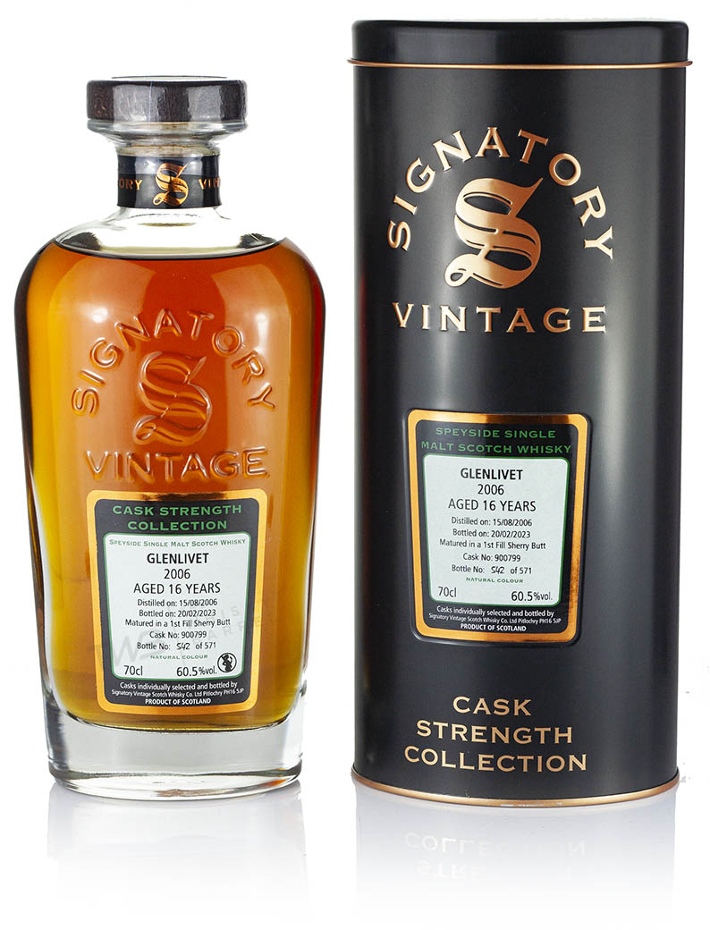 グレンリベット 16年 2006 シグナトリー カスクストレングス
