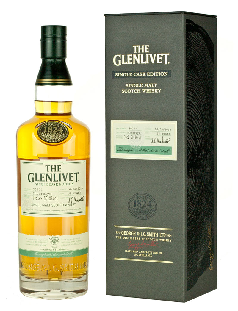 Glenlivet 18 Year Old Inverblye Single Cask