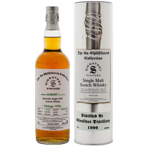 Glenlivet 19 Year Old 1996 Signatory