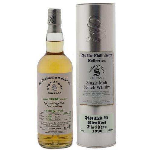 Glenlivet 19 Year Old 1996 Un-Chillfiltered