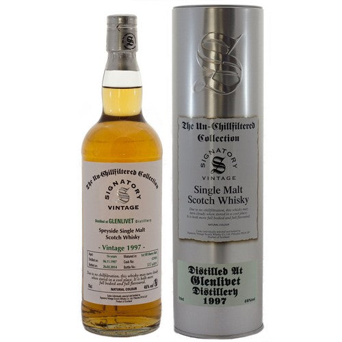 グレンリベット 16年 1997 シグナトリー