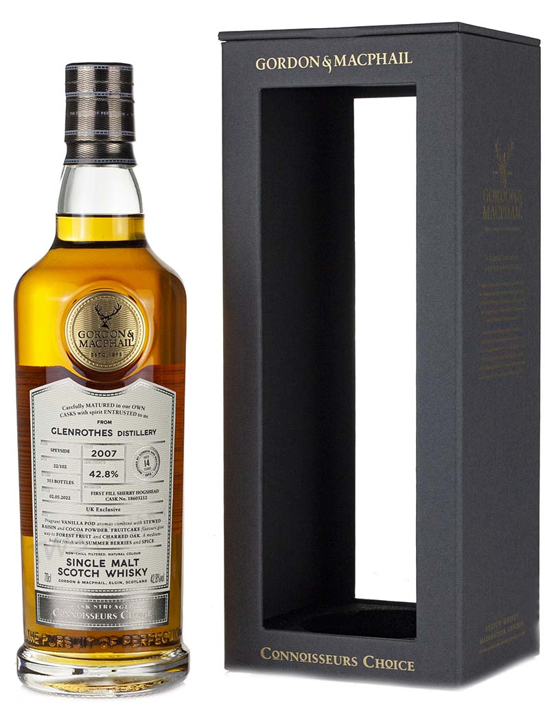 Glenrothes 14 Year Old 2007 Connoisseurs Choice UK Exclusive
