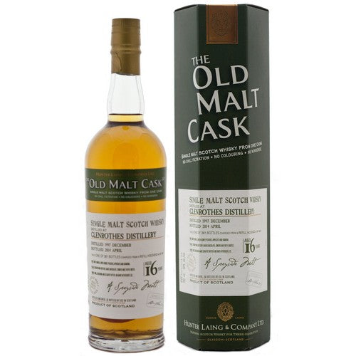 Glenrothes 16 Year Old 1997 Old Malt Cask