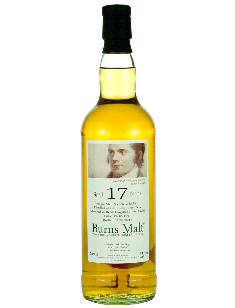 グレンロセス 17年 1997 バーンズモルト