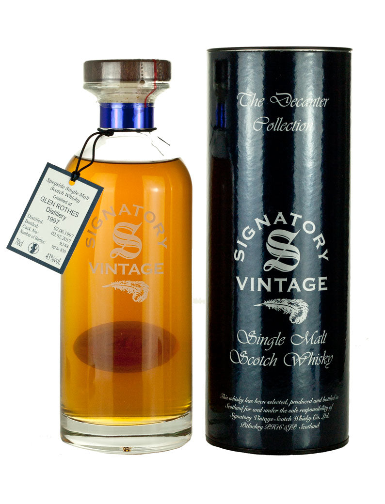 グレンロセス 19年 1997 シグナトリー IBISCO