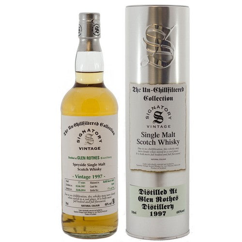 グレンロセス 17年 1997 シグナトリー