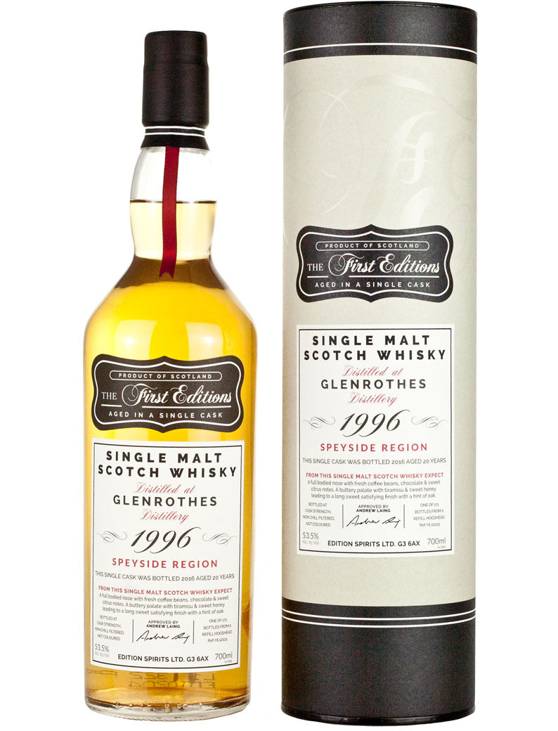 グレンロセス 20年 1996 ファーストエディションズ