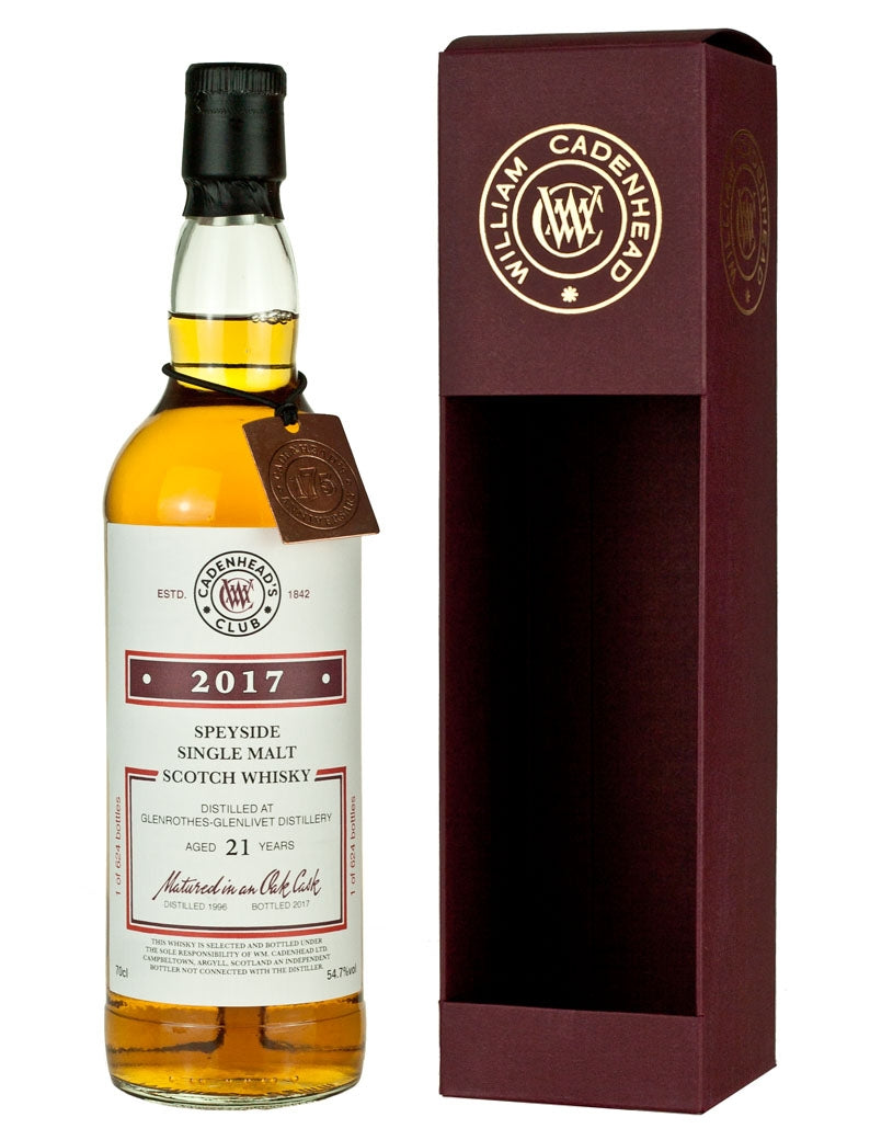 グレンロセス 21年 カデンヘッド クラブ 2017