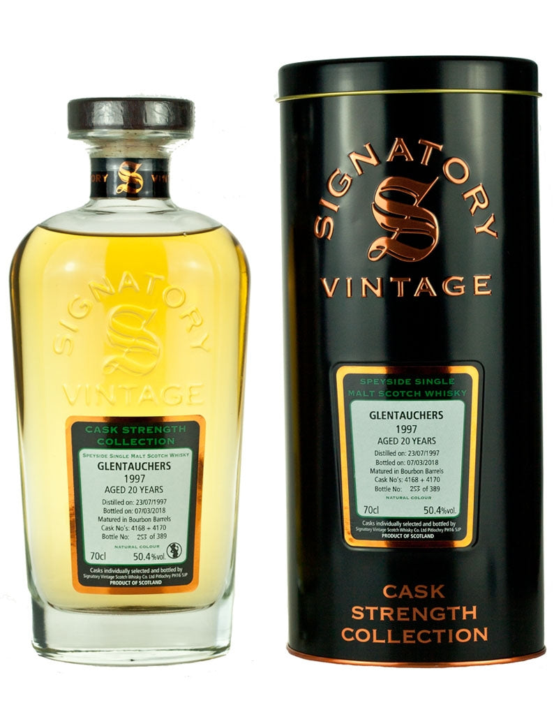 グレンタウチャーズ 20年 1997 シグナトリー カスクストレングス