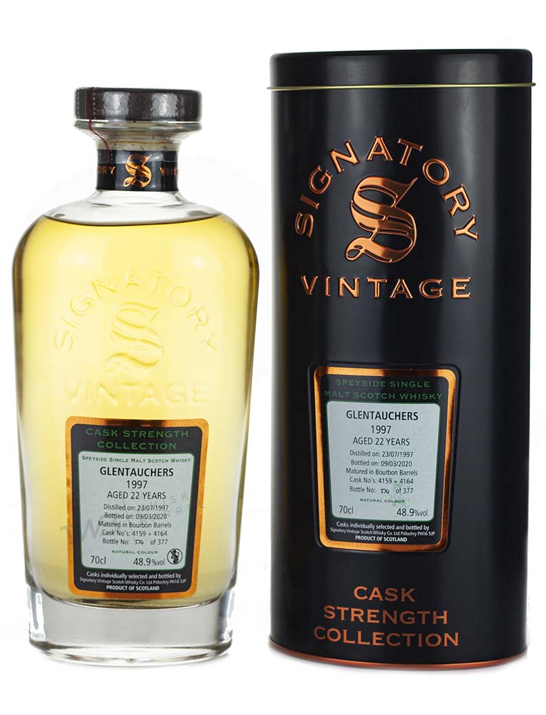 グレンタウチャーズ 22年 1997 シグナトリー カスクストレングス