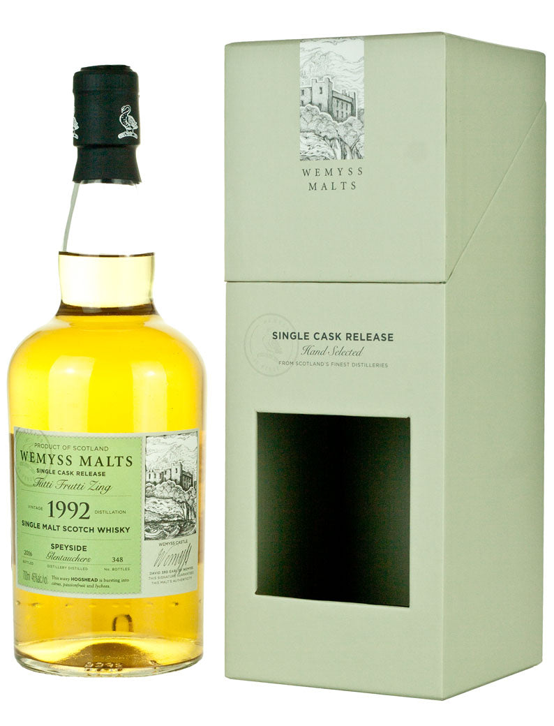 グレンタウチャーズ 24年 1992 トゥッティフルッティ ジング ウェミス