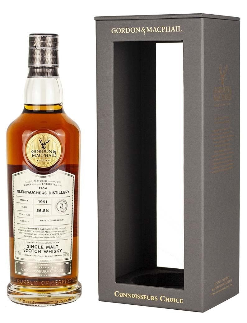 Glentauchers 27 Year Old 1991 Connoisseurs Choice