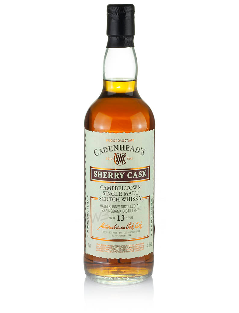 Hazelburn (Springbank) 13 Year Old 2009 Cadenhead's Sherry Cask