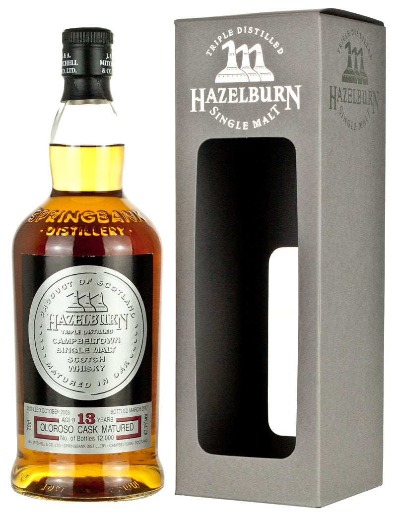 Hazelburn (Springbank) 13 Year Old Oloroso