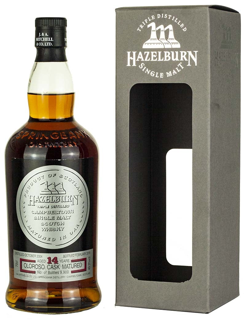 Hazelburn (Springbank) 14 Year Old 2004 Oloroso Cask