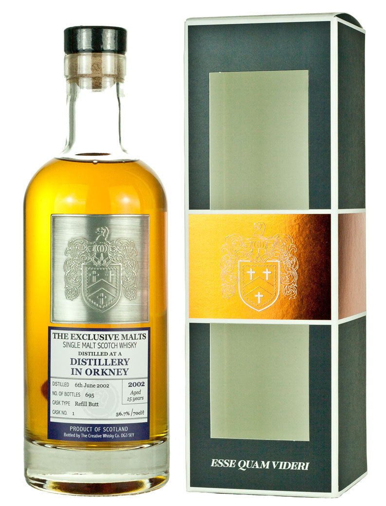 Highland Park Orkney 15 Year Old 2002 Exclusive Malts