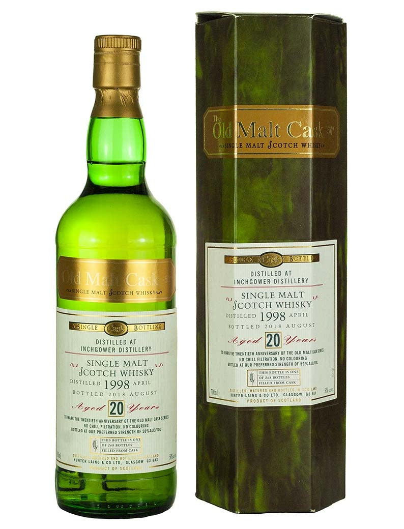 Inchgower 20 Year Old 1998 Old Malt Cask 20th Anniversary
