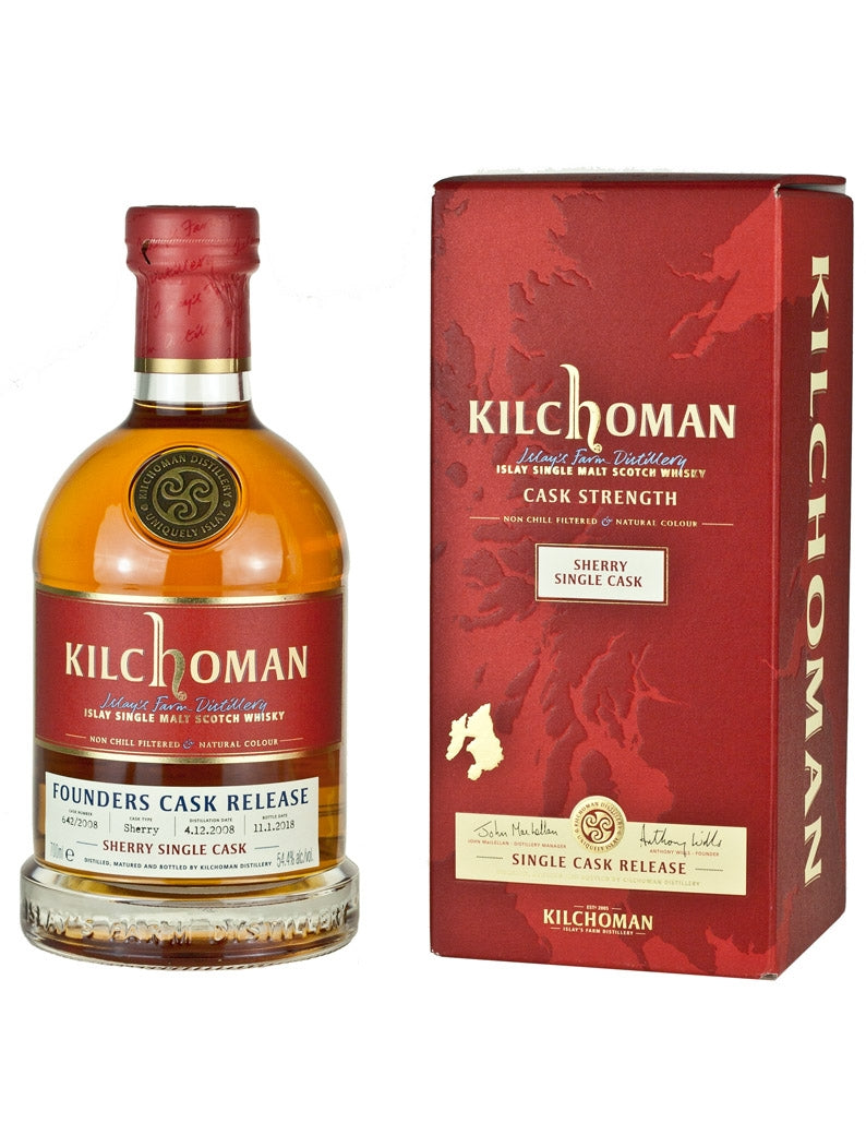 キルホーマン 9年 2008 ファウンダーズカスクリリース