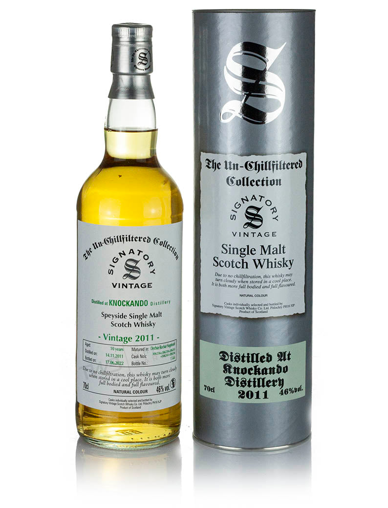 ノッカンドー 10年 2011 シグナトリー ノンチルフィルタード