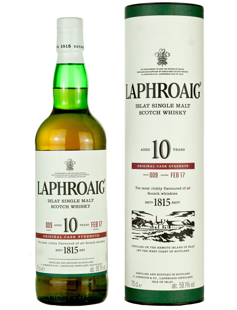 ラフロイグ 10年 カスクストレングス バッチ9