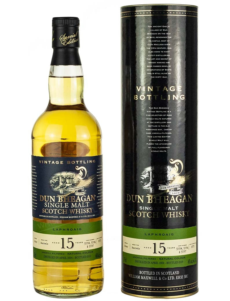 ラフロイグ 15年 2004 ダンベーガン