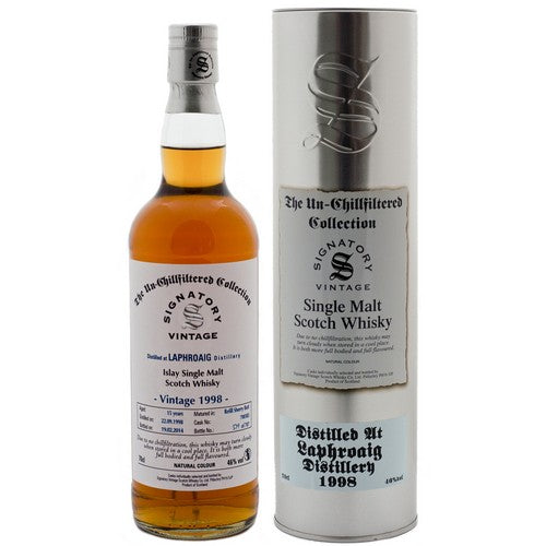 ラフロイグ 15年 1998 シグナトリー