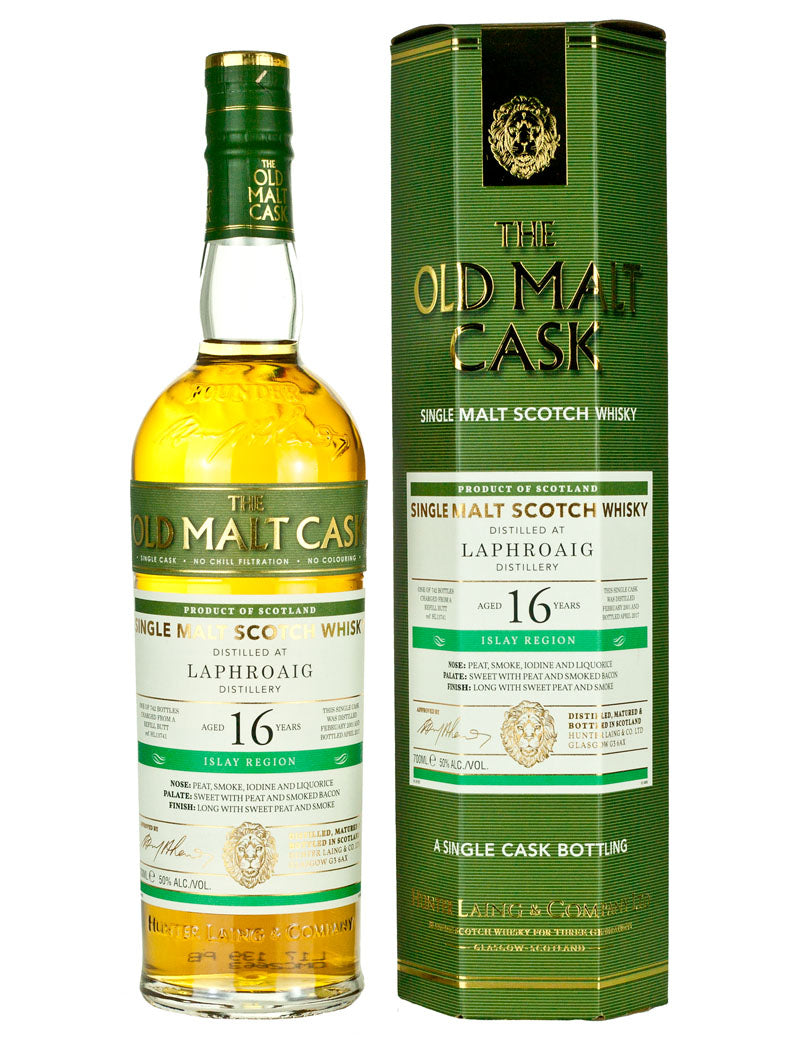 ラフロイグ 16年 2001 オールドモルトカスク