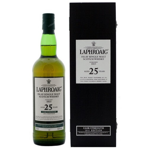 ラフロイグ 25年 カスクストレングス 2011