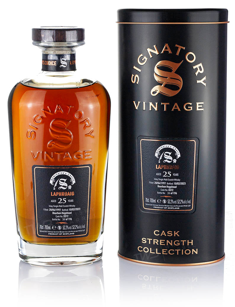 ラフロイグ 25年 1997 シグナトリー シミントンズ チョイス