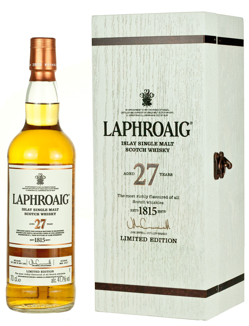 ラフロイグ 27年 2017年リリース