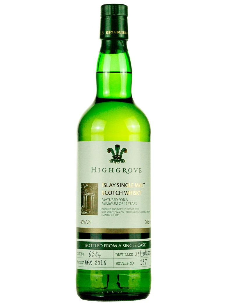 ラフロイグ ハイグローヴ カスク #6384