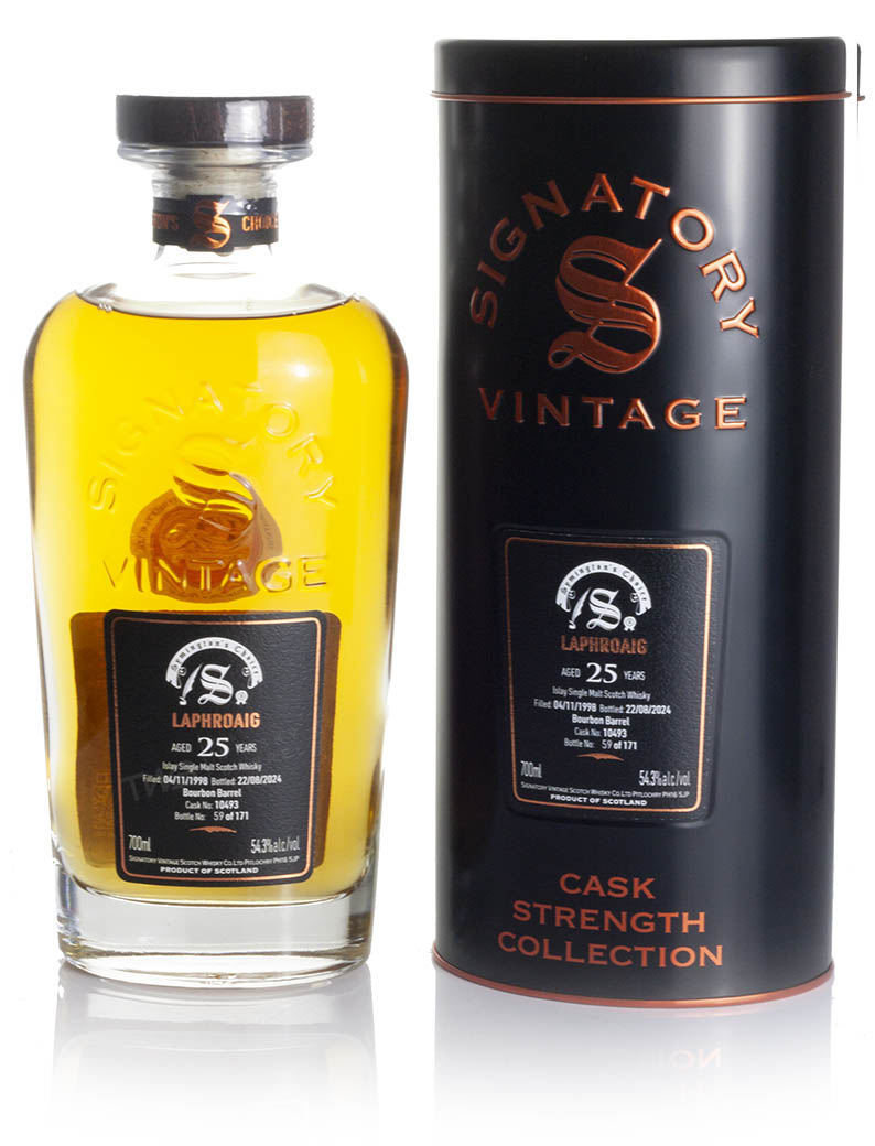 Laphroaig 25 Year Old 1998 Signatory Symington’s Choice