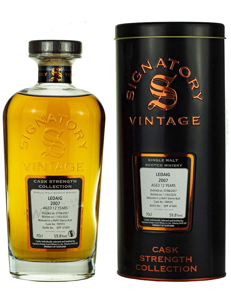 レダイグ(トバモリー)12年 2007 シグナトリー カスクストレングス