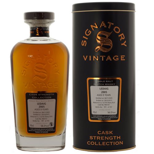 レダイグ(トバモリー)9年 2005 シグナトリー