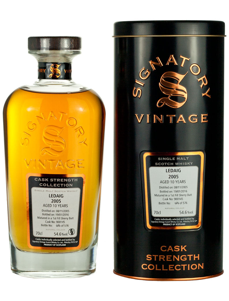 レダイグ(トバモリー)10年 2005 シグナトリー