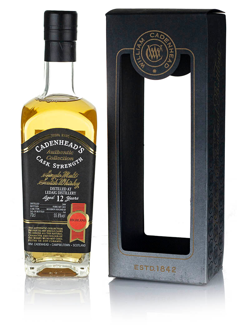 レダイグ(トバモリー)12年 2008 カデンヘッド スコットランド テイスティングツアー