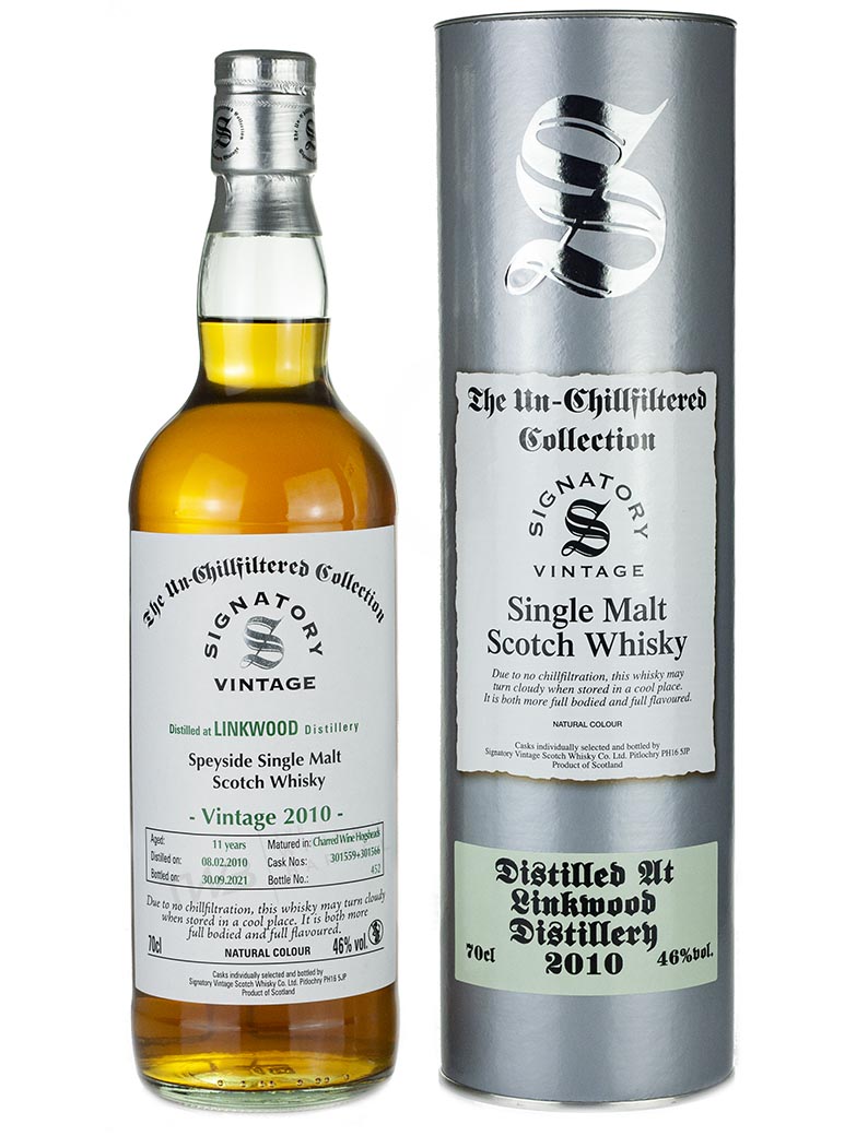 リンクウッド 11年 2010 シグナトリー ノンチルフィルタード