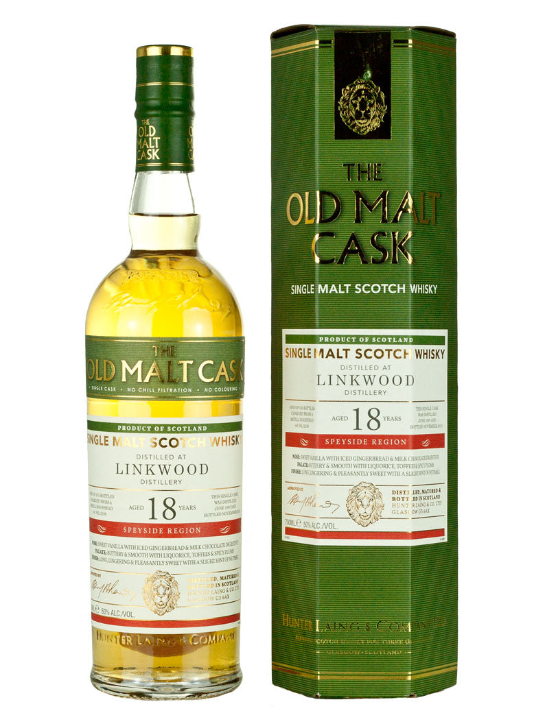 リンクウッド 18年 1997 オールドモルトカスク