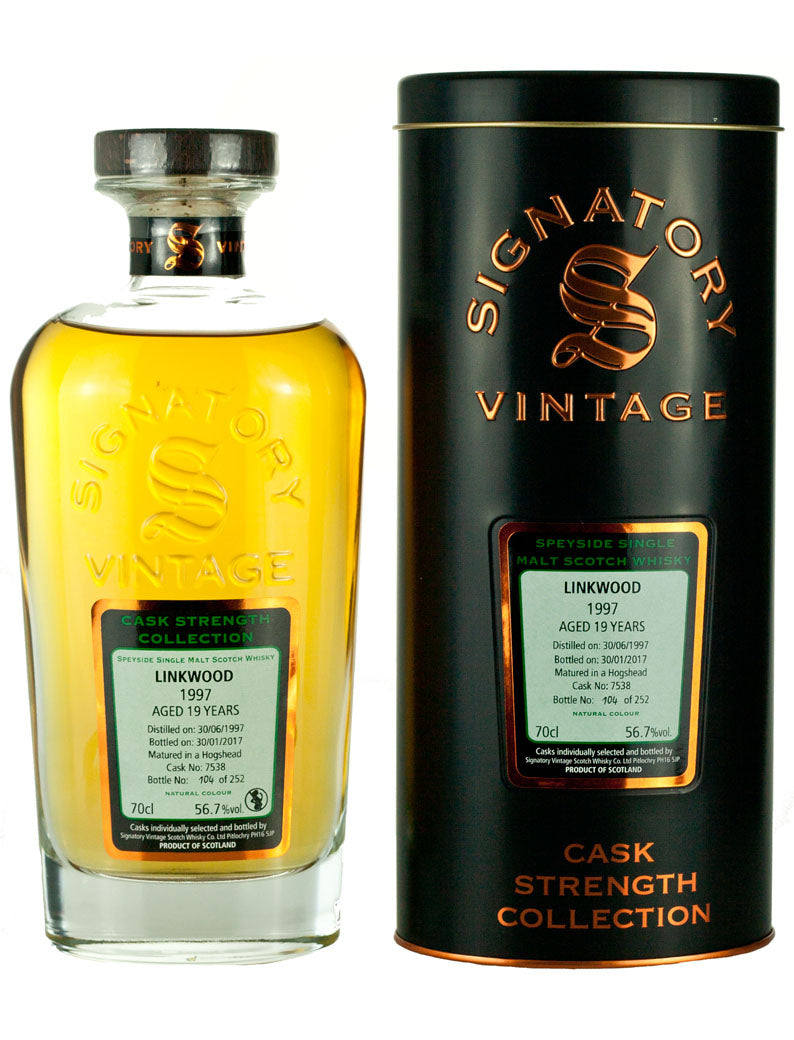 リンクウッド 19年 1997 シグナトリー カスクストレングス