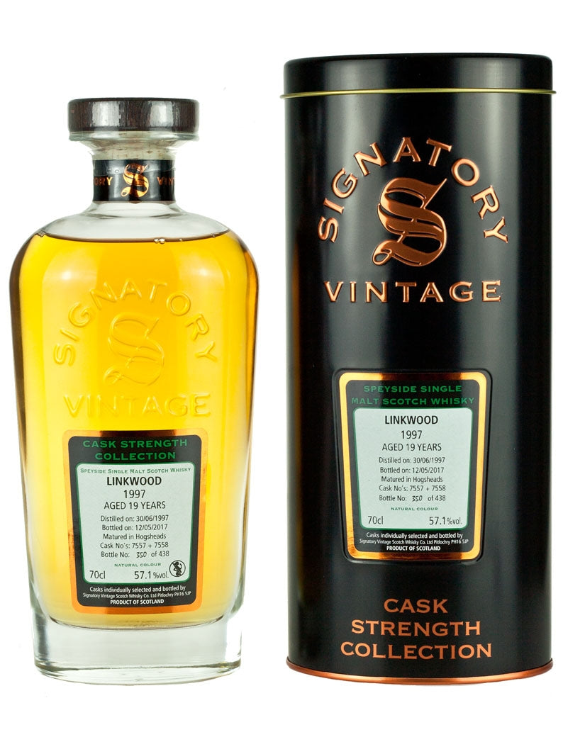 リンクウッド 19年 1997 シグナトリー カスクストレングス