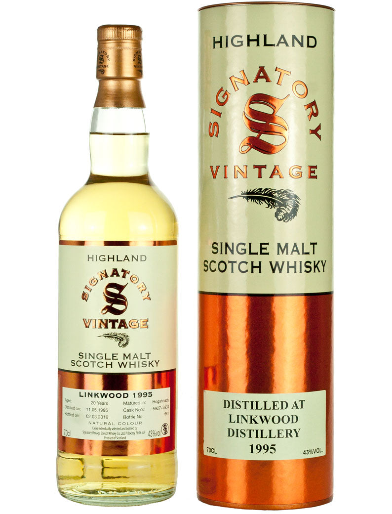 リンクウッド 20年 1995 シグナトリー