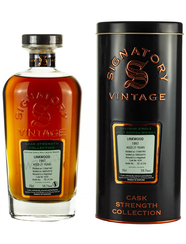 リンクウッド 21年 1997 シグナトリー カスクストレングス