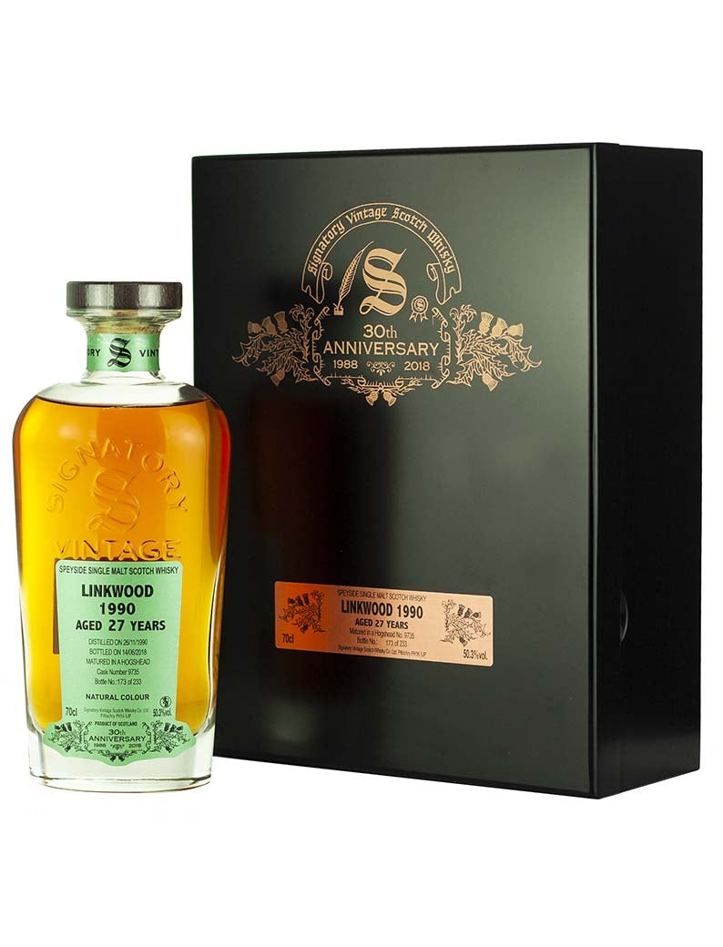 リンクウッド 27年 1990 シグナトリー 30周年