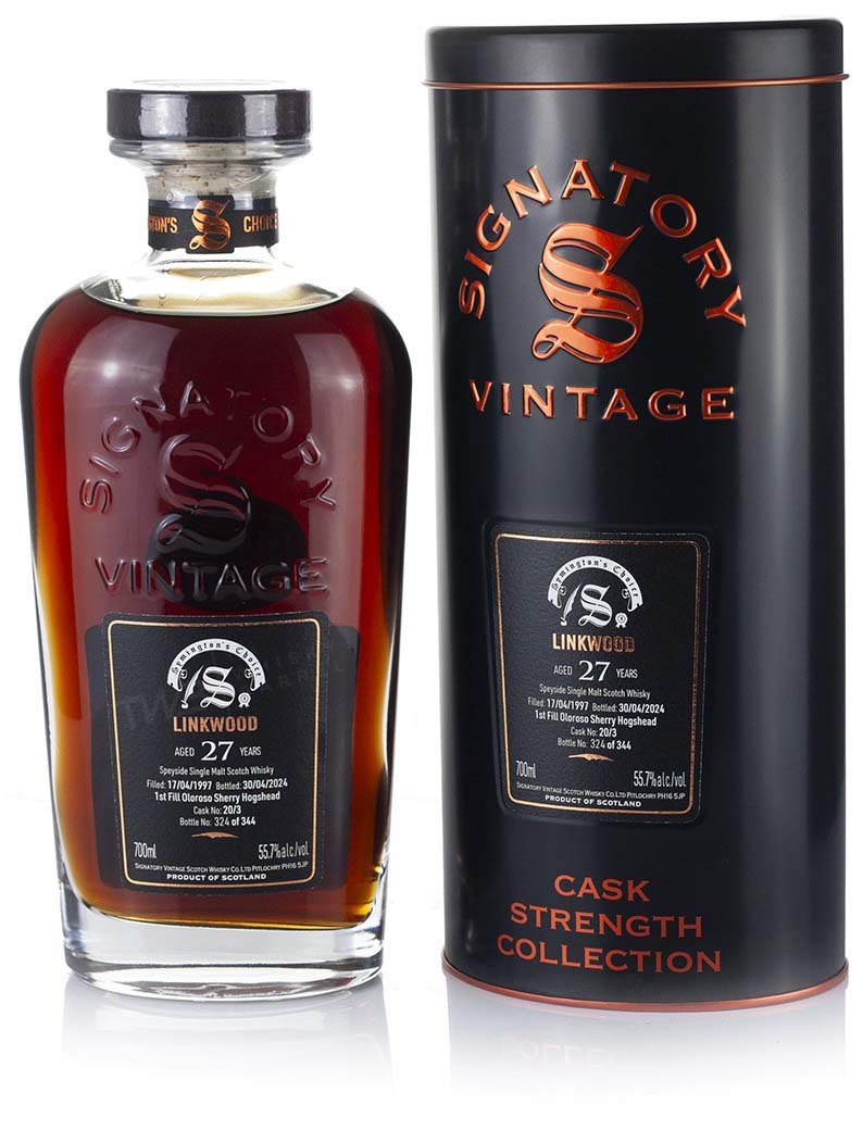 リンクウッド 27年 1997 シグナトリー シミントンズ チョイス