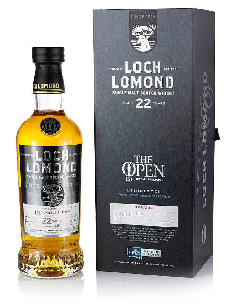 ロッホローモンド 22年 2000 オーガニック 151回全英オープン ロイヤルリバプール