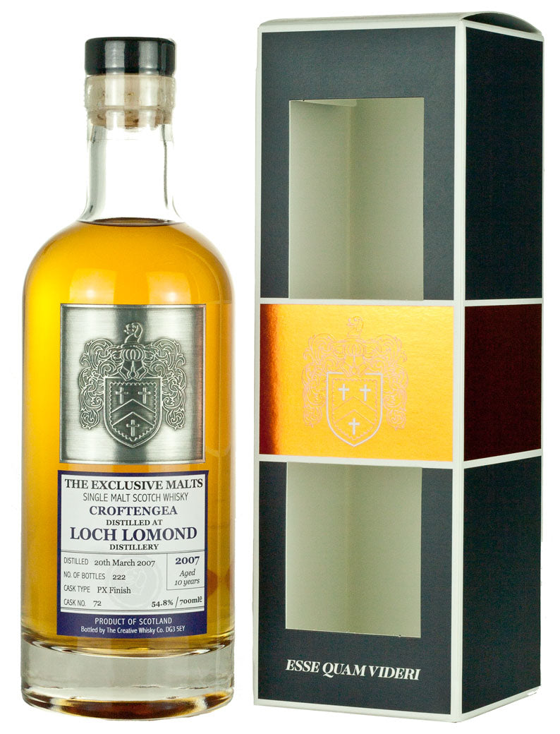 ロッホローモンド クロフテンジア 10年 2007 エクスクルーシブモルツ