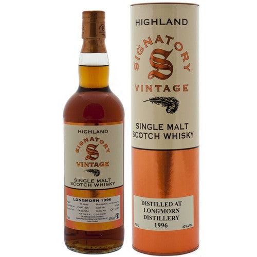 ロングモーン 17年 1996 シグナトリー