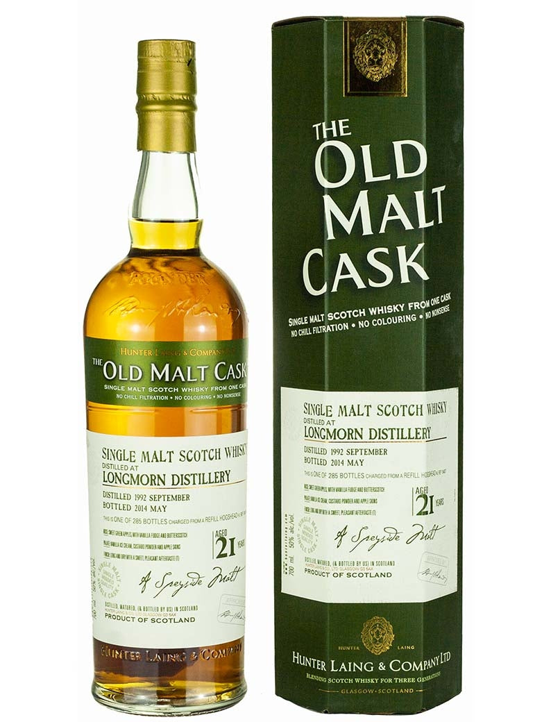 ロングモーン 21年 1992 オールドモルトカスク