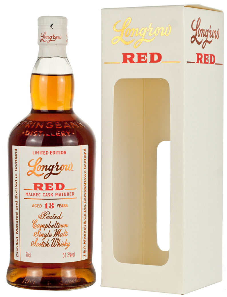 ロングロウ(スプリングバンク)レッド 13年 マルベック