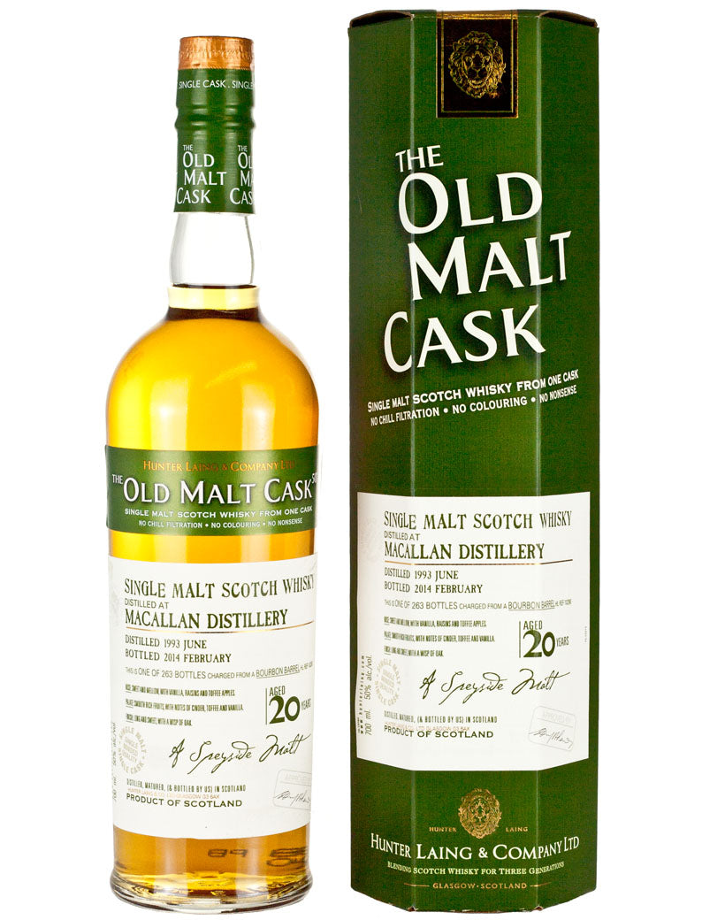 マッカラン 20年 1993 オールドモルトカスク